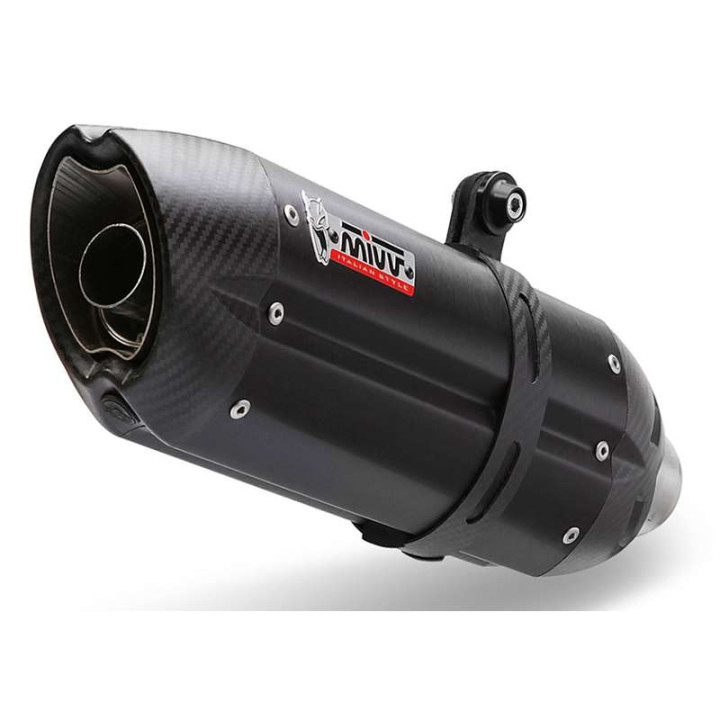 Mivv SUONO approved muffler Inox black (K.042.L9) Kawasaki ZX-10R/RR