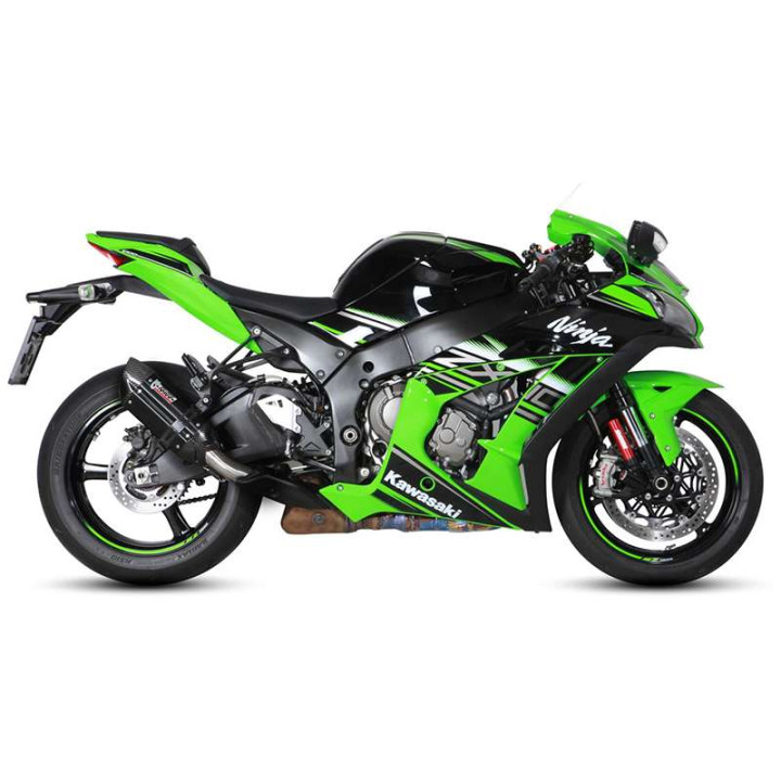 Mivv SUONO approved muffler Inox black (K.042.L9) Kawasaki ZX-10R/RR