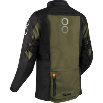 Veste moto Bering ZEPHYR NOIR/KAKI Veste moto Bering ZEPHYR NOIR/KAKI