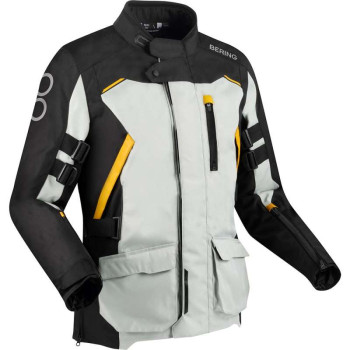 Veste moto Bering ZEPHYR NOIR/GRIS Veste moto Bering ZEPHYR NOIR/GRIS
