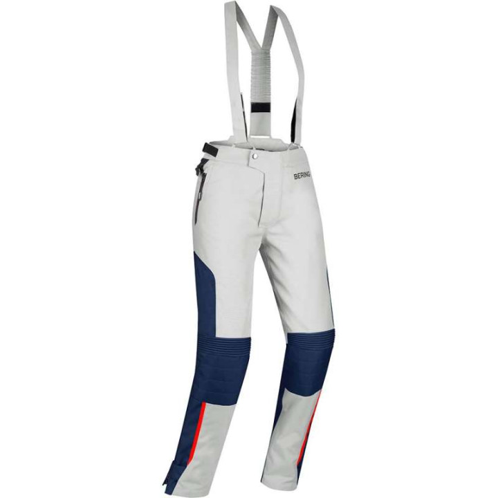 Pantalon moto femme Bering LADY SIBERIA GRIS/BLEU