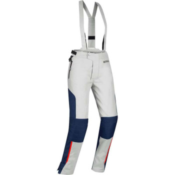 Pantalon moto femme Bering LADY SIBERIA GRIS/BLEU