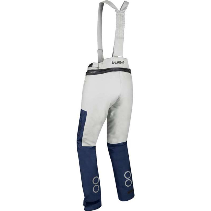 Pantalon moto femme Bering LADY SIBERIA GRIS/BLEU