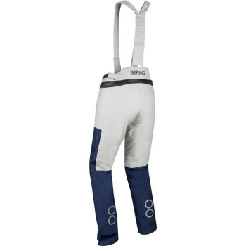 Pantalon moto femme Bering LADY SIBERIA GRIS/BLEU