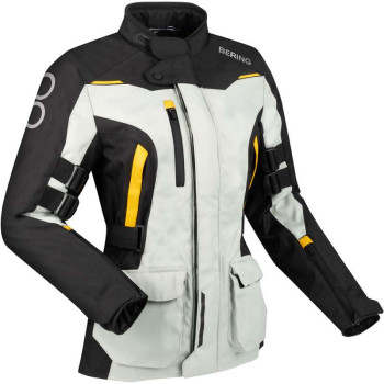 Veste moto femme Bering LADY ZEPHYR NOIR/GRIS