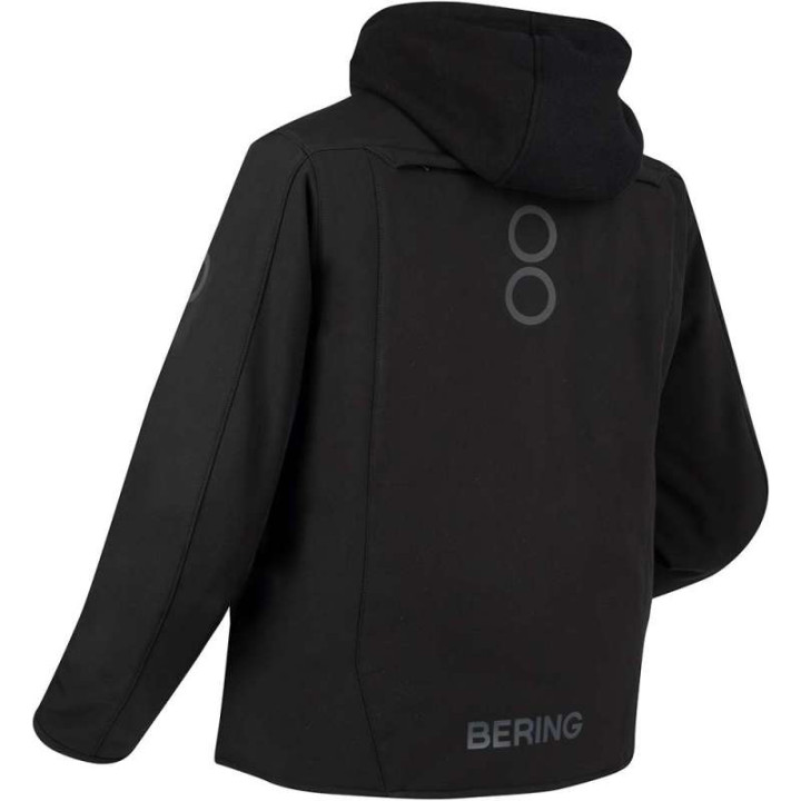 Blouson moto femme Bering LADY DAVIS NOIR Grande Taille