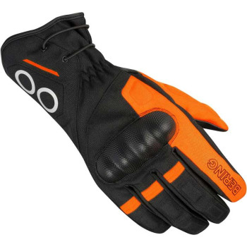 Gants moto Bering ZEPHYR NOIR/ORANGE Gants moto Bering ZEPHYR NOIR/ORANGE