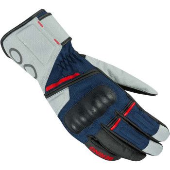 Gants moto femme Bering LADY SIBERIA GRIS/BLEU