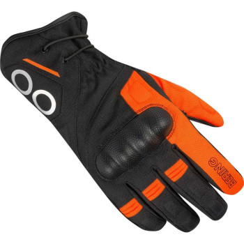 Gants moto femme Bering LADY ZEPHYR NOIR/ORANGE