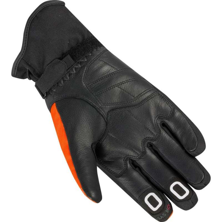 Bering LADY ZEPHYR BLACK/ORANGE women's motorcycle gloves