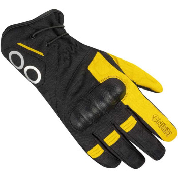 Gants moto femme Bering LADY ZEPHYR NOIR/JAUNE