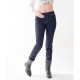 Jean moto femme BOLID'STER JENY’STER 2 INDIGO - Slim