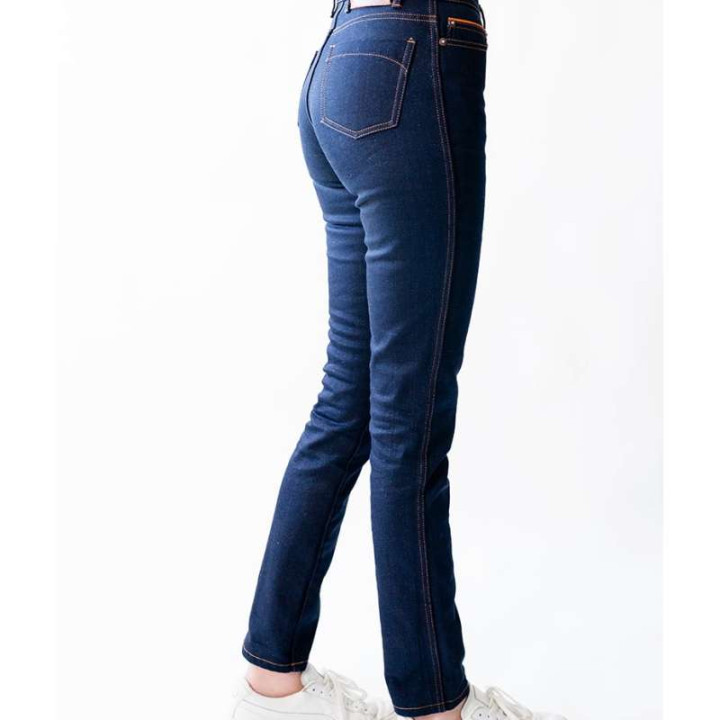 Jean moto femme BOLID'STER JENY’STER 2 INDIGO - Slim