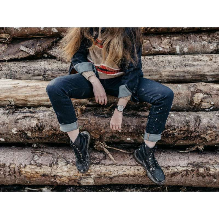 Jean moto femme BOLID'STER JENY’STER 2 INDIGO - Slim