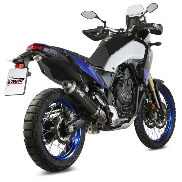 Mivv-approved muffler OVAL Classic Titanium Black (Y.064.L4B) Yamaha TÉNÉRÉ 700