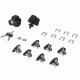 Set of 7 SW-Motech TraX locks + anti-theft device for PRO brackets