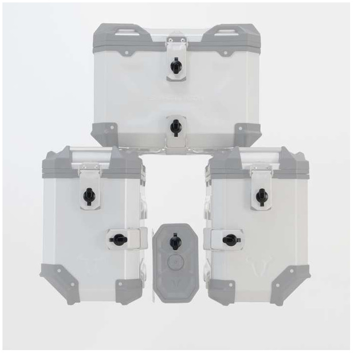 Set of 7 SW-Motech TraX locks + anti-theft device for PRO brackets
