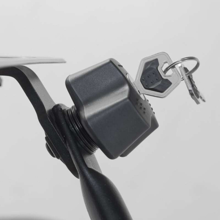 Set of 7 SW-Motech TraX locks + anti-theft device for PRO brackets