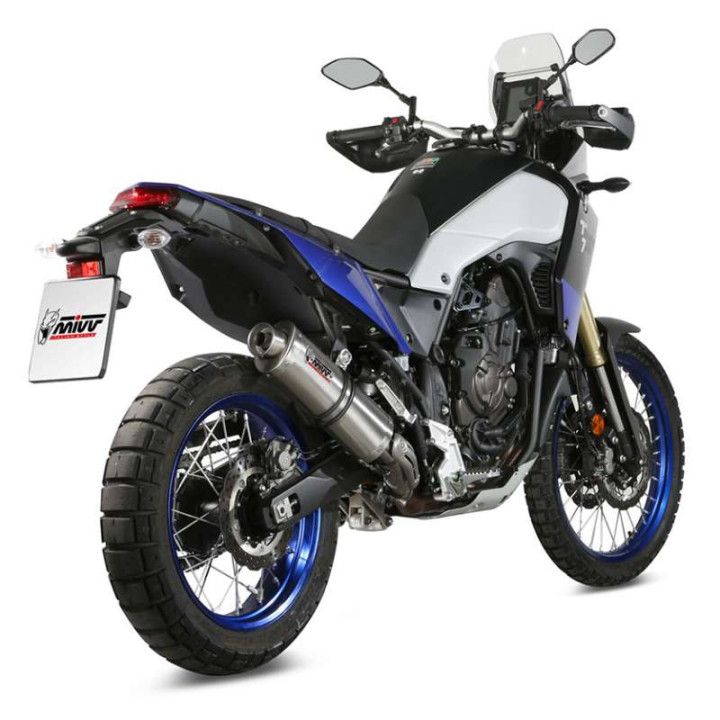 Mivv-approved muffler OVAL Classic Inox (Y.064.LX1) Yamaha TÉNÉRÉ 700