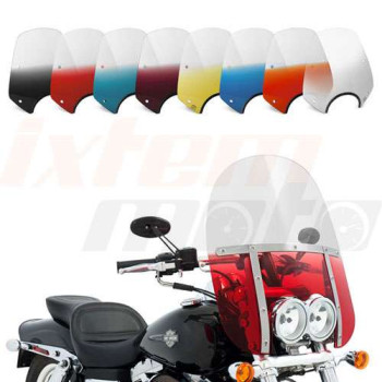 Pare-brise Memphis Shades FATS 17" (43cm) Harley-Davidson FXDF