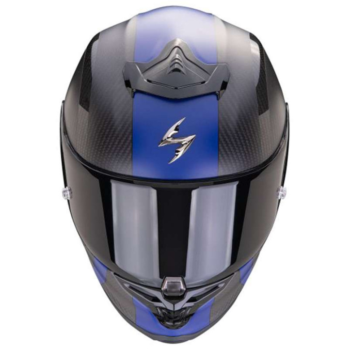 Casque Scorpion EXO-R1 EVO CARBON AIR MG NOIR MAT / BLEU