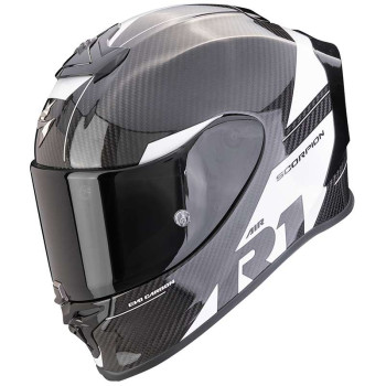 Casque Scorpion EXO-R1 EVO CARBON AIR RALLY NOIR / BLANC