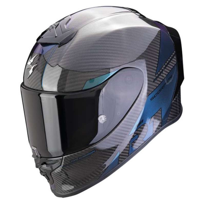 Casque Scorpion EXO-R1 EVO CARBON AIR RALLY NOIR / CHAMELEON