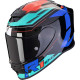 Casque Scorpion EXO-R1 EVO AIR BLAZE NOIR / BLEU / ROUGE