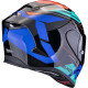 Casque Scorpion EXO-R1 EVO AIR BLAZE NOIR / BLEU / ROUGE
