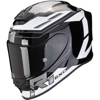 Casque Scorpion EXO-R1 EVO AIR BLAZE NOIR / BLANC