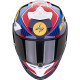 Casque Scorpion EXO-R1 EVO AIR COUP BLEU / ROUGE / JAUNE