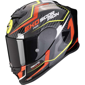 Casque Scorpion EXO-R1 EVO AIR COUP NOIR / ROUGE / JAUNE