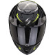 Casque Scorpion EXO-520 EVO AIR TERRA NOIR / ARGENT / JAUNE