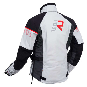 Veste moto Rukka ECUADO-R GRIS/ROUGE