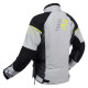 Veste moto Rukka ECUADO-R GRIS/JAUNE