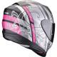 Casque Scorpion EXO-520 EVO AIR FASTA NOIR MAT / ARGENT / ROSE