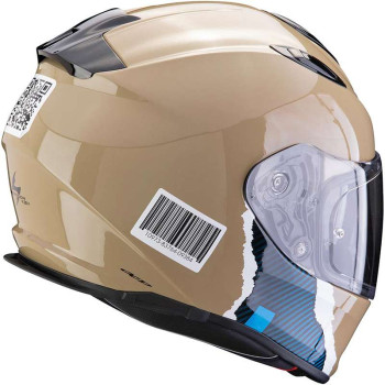 Casque Scorpion EXO-491 CODE SABLE / BLEU