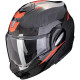 Casque moto modulable Scorpion EXO-TECH EVO CARBON ROVER NOIR / ROUGE