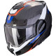 Casque moto modulable Scorpion EXO-TECH EVO CARBON ROVER NOIR / ROUGE / BLEU