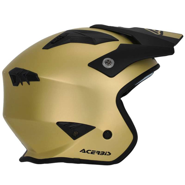 Casque moto jet Acerbis ARIA 22.06 METALLIC OR