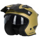 Casque moto jet Acerbis ARIA 22.06 METALLIC OR