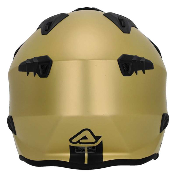 Casque moto jet Acerbis ARIA 22.06 METALLIC OR