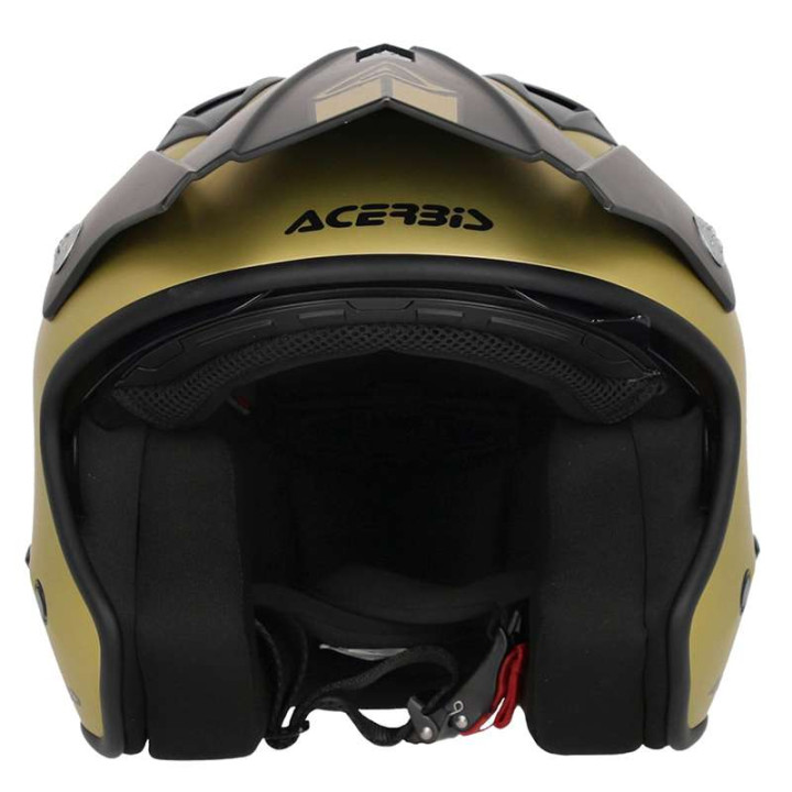 Casque moto jet Acerbis ARIA 22.06 METALLIC OR