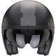 Casque Scorpion BELFAST EVO SPADE NOIR MAT / ARGENT
