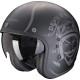 Casque Scorpion BELFAST EVO ROMEO NOIR MAT / ARGENT
