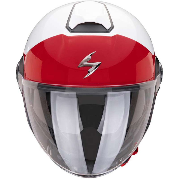 Casque moto Scorpion EXO-CITY II MALL BLANC / ROUGE Casque moto Scorpion EXO-CITY II MALL BLANC / ROUGE