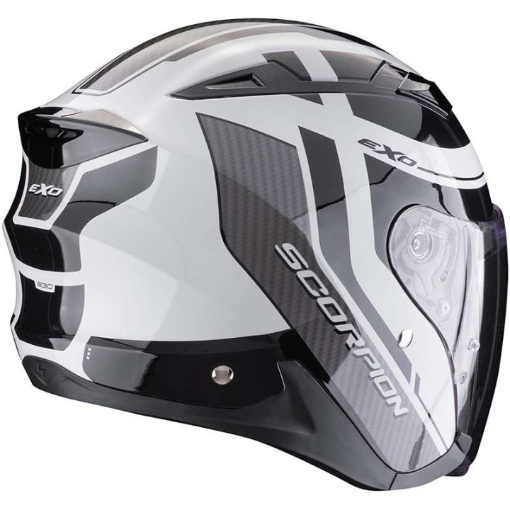 Casque moto Scorpion EXO-230 PUL GRIS / NOIR Casque moto Scorpion EXO-230 PUL GRIS / NOIR