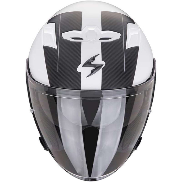 Casque moto Scorpion EXO-230 QR BLANC / NOIR
