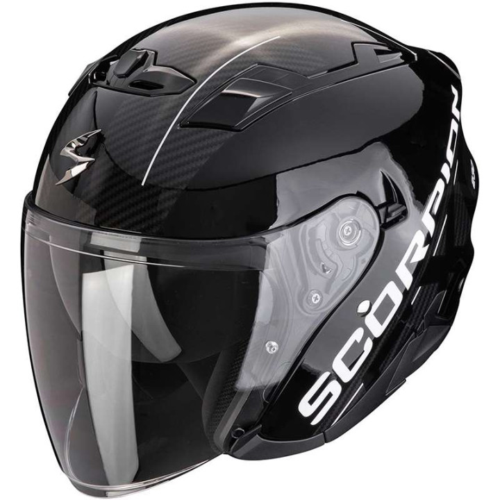 Scorpion EXO-230 QR BLACK / SILVER motorcycle helmet