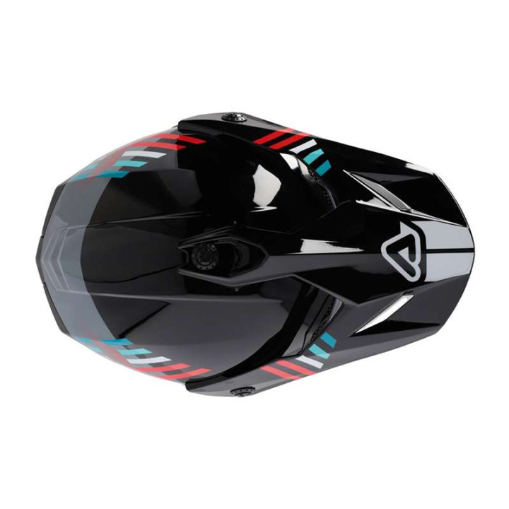 Casque moto enfant Acerbis RIDER JUNIOR 22.06 NOIR/ROUGE